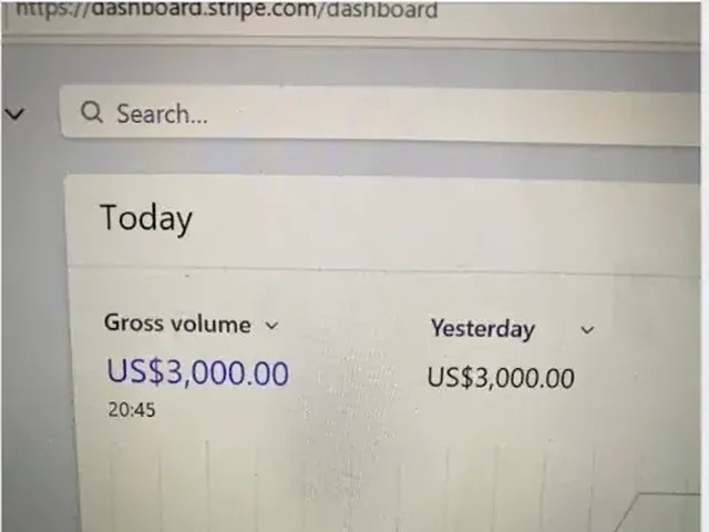 Stripe dashboard