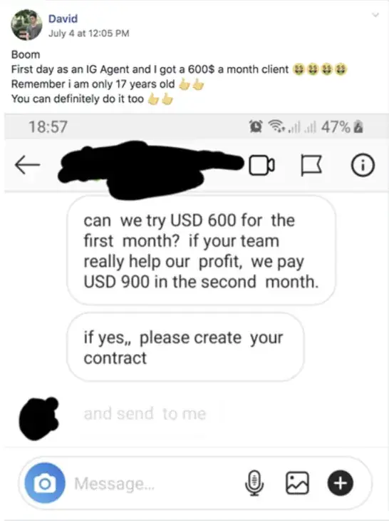 Post from a past student of an earlier Jason Capital program