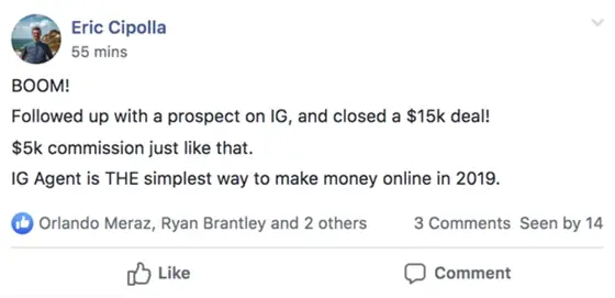 Post from a past student of an earlier Jason Capital program