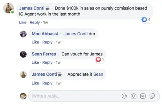 Post from a past student of an earlier Jason Capital program