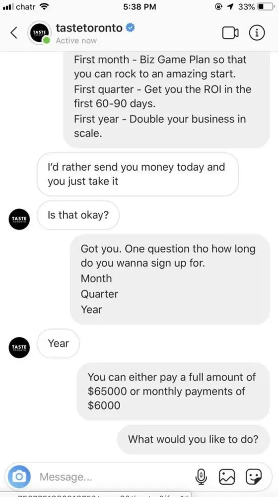 Post from a past student of an earlier Jason Capital program