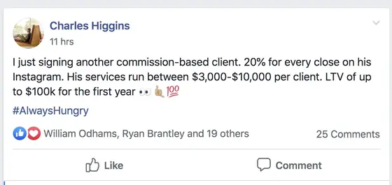 Post from a past student of an earlier Jason Capital program