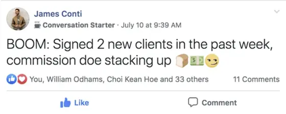 Post from a past student of an earlier Jason Capital program
