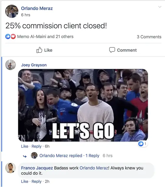 Post from a past student of an earlier Jason Capital program